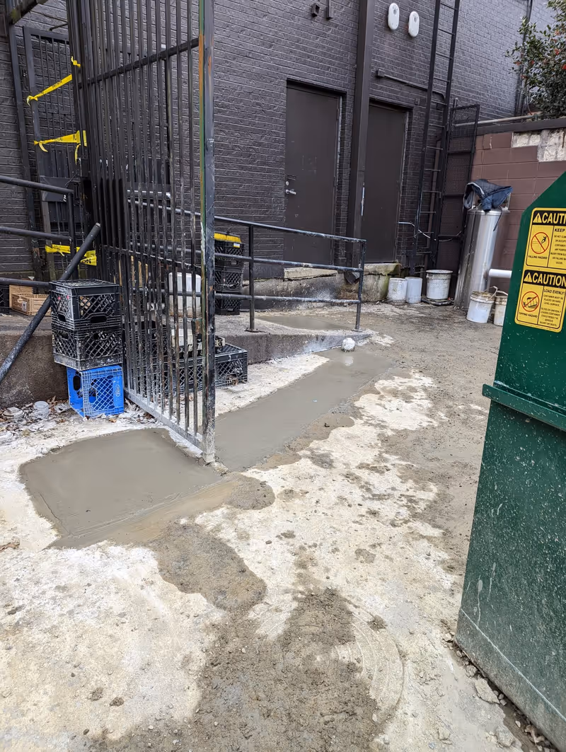 Grease trap and grease line service at a Pleasant Valley restaurant